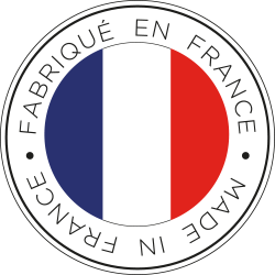 Logo Made in France avec le drapeau français