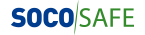 Logo SOCOSAFE Fabrication de gels hydroalcooliques et de produits de nettoyage et désinfection pour les mains et les surfaces.